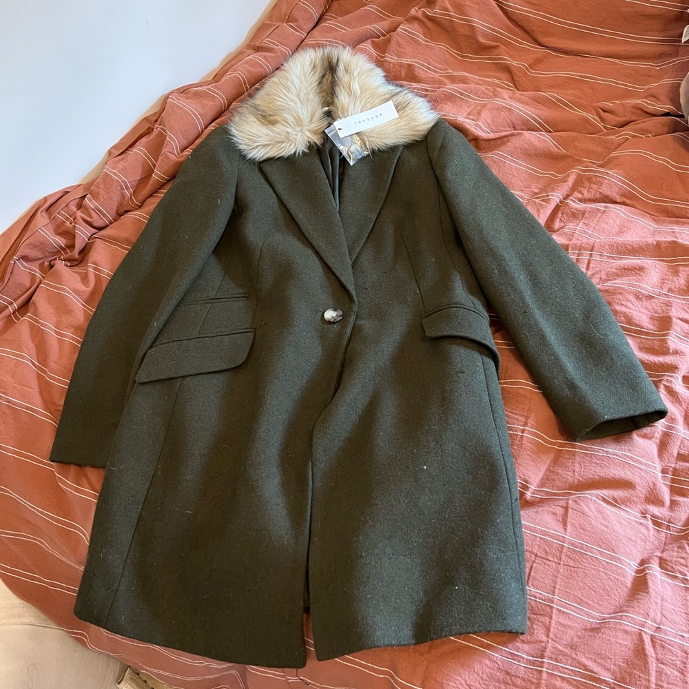 TOPSHOP coat